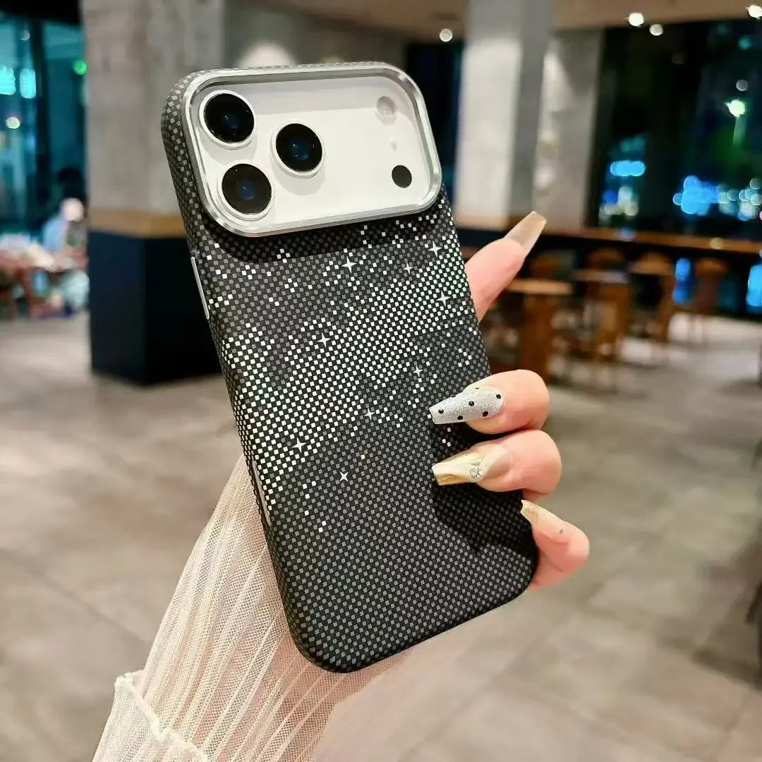 Luxuriös Carbon Fiber MagSafe iPhone Hülle – Ansicht 8