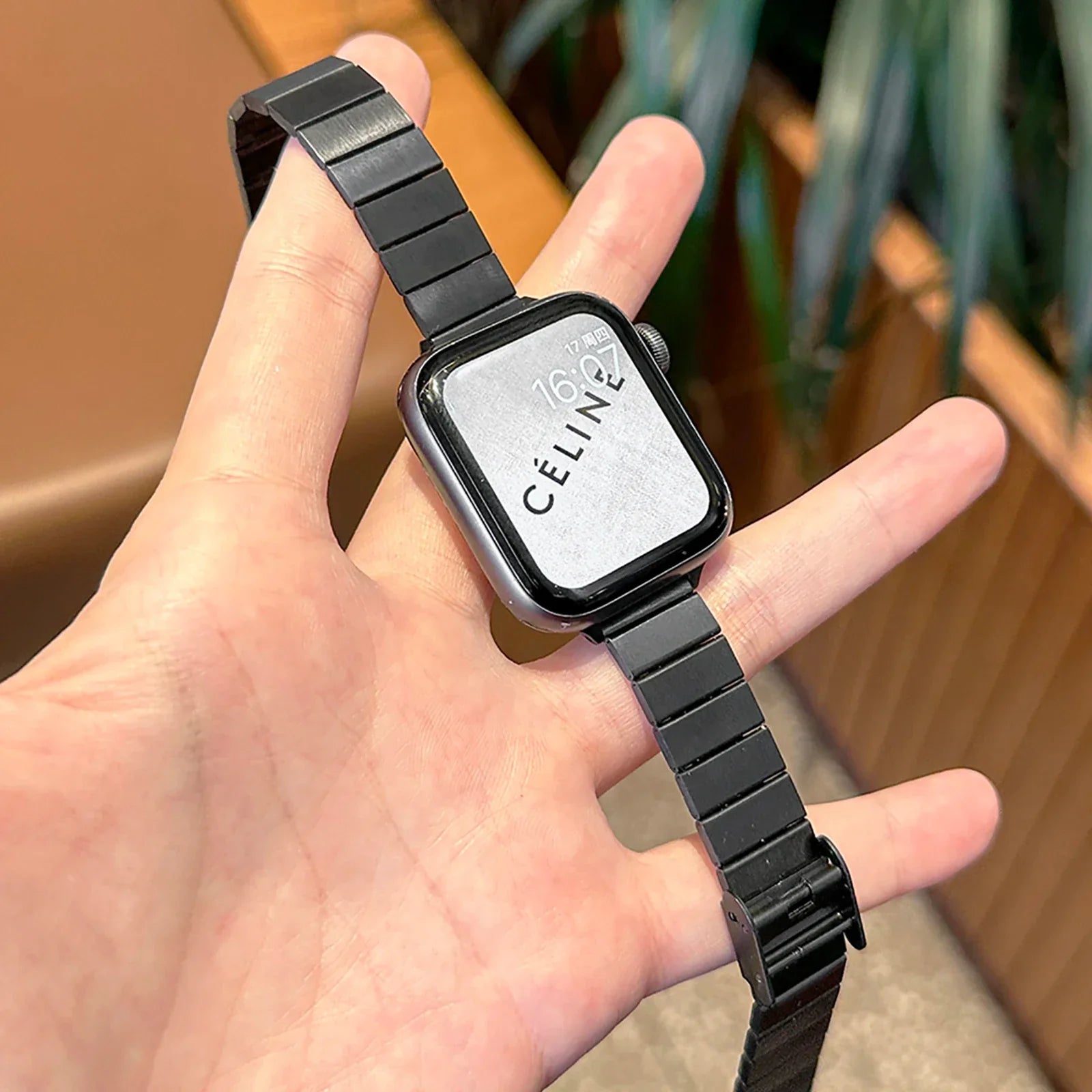 Slim Metal Strap For Apple Watch