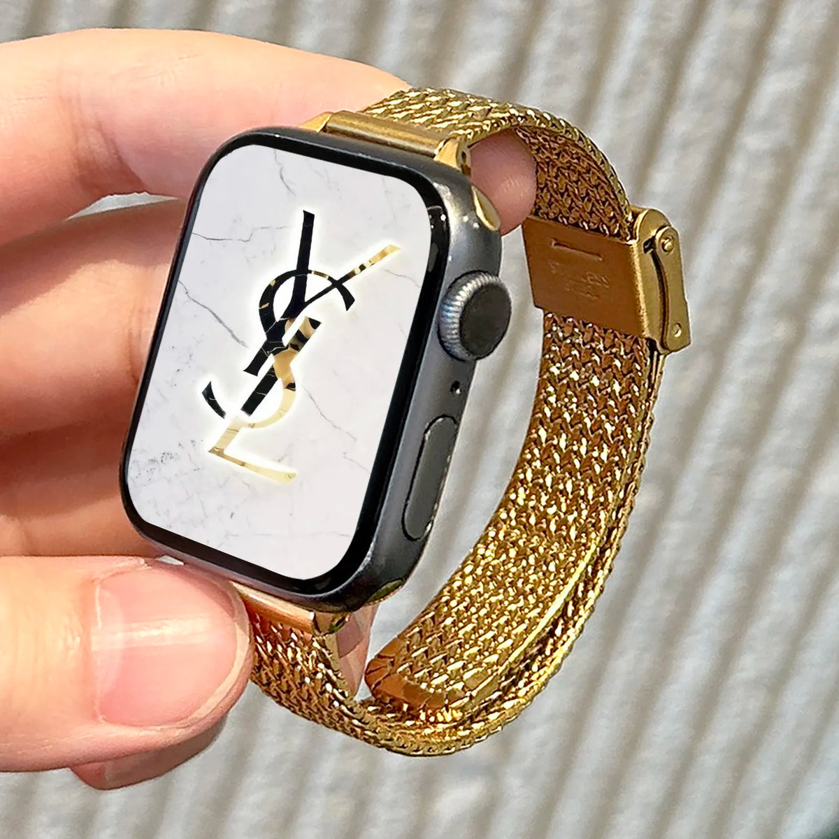 Stainless Steel Armband For Apple Uhr – Ansicht 7