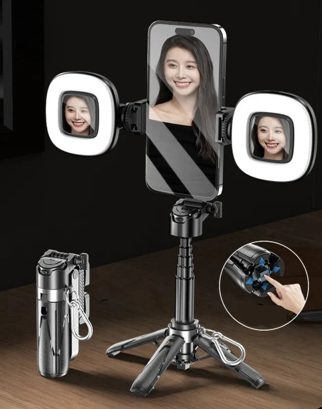 All-in-One Photovlog Mobile Camera for iPhone with Bluetooth Remote ...