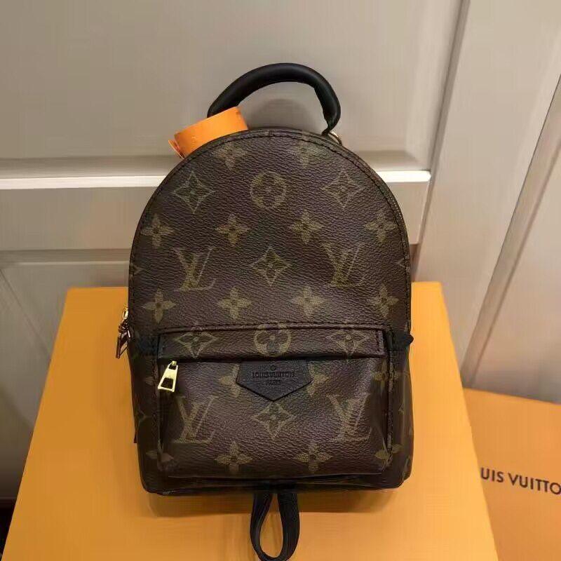 Brown LV Monogram Mini Backpack - CASESFULLY