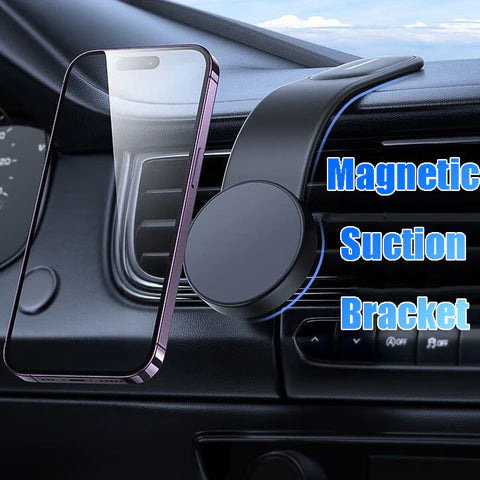 Strong magnetic mobile phone folding holder