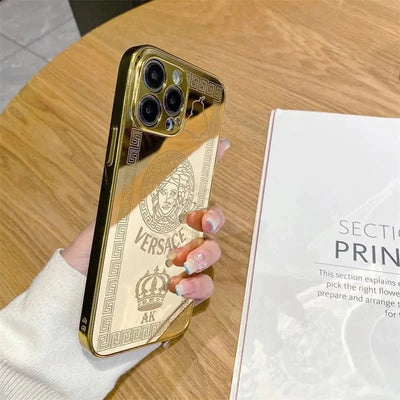 Gold VerZace iPhone Case - CASESFULLY