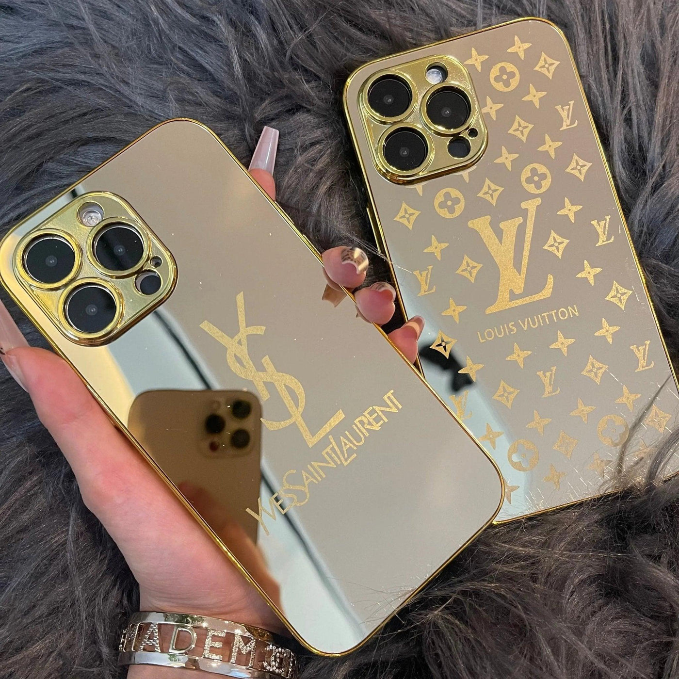 Mirror Golden Yes Love iPhone case - CASESFULLY