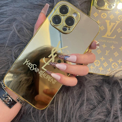 Mirror Golden Yes Love iPhone case - CASESFULLY