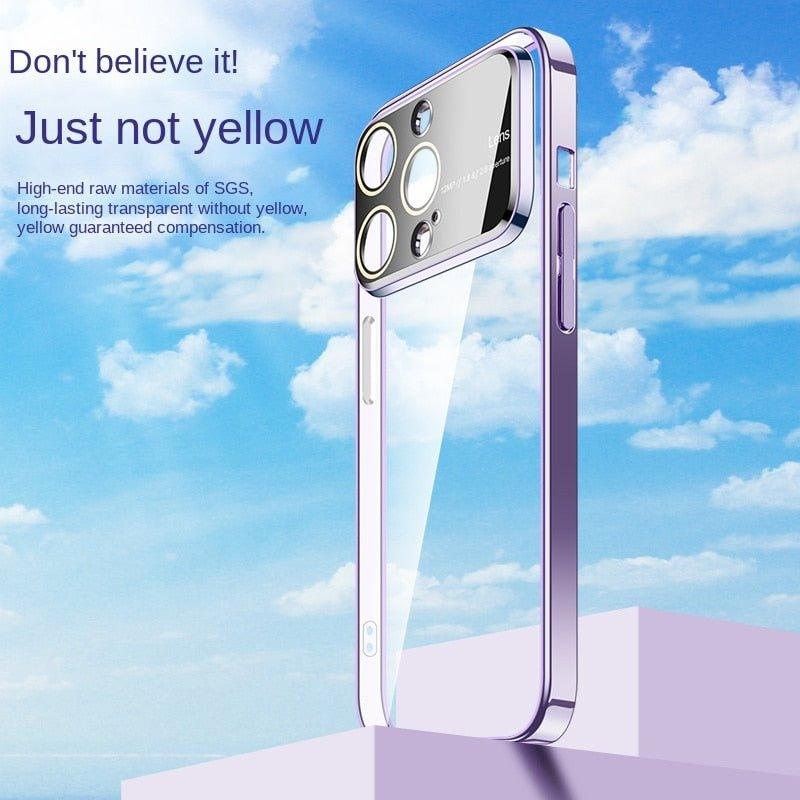 New 4.0 Luxury Magsafe Transparent Slim Magnetic iPhone Case: - CASESFULLY