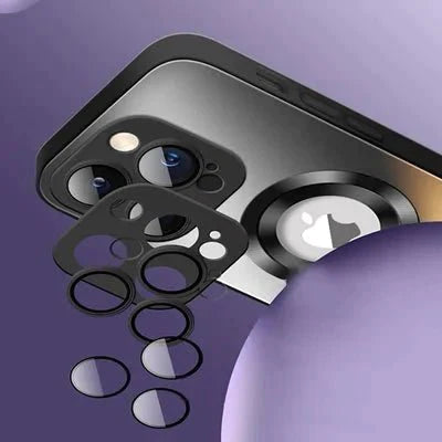 Premium Case With Camera Lens Protector For iPhone - CASESFULLY