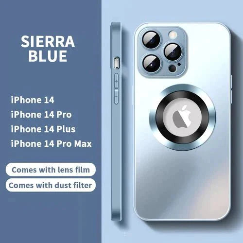 Premium Case With Camera Lens Protector For iPhone - CASESFULLY