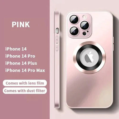 Premium Case With Camera Lens Protector For iPhone - CASESFULLY