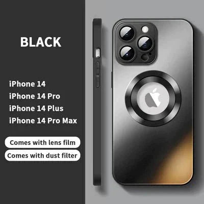 Premium Case With Camera Lens Protector For iPhone - CASESFULLY