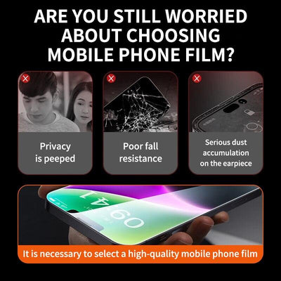 Anti Spy Privacy Screen Protector 2PCS For iPhone Series - CASESFULLY