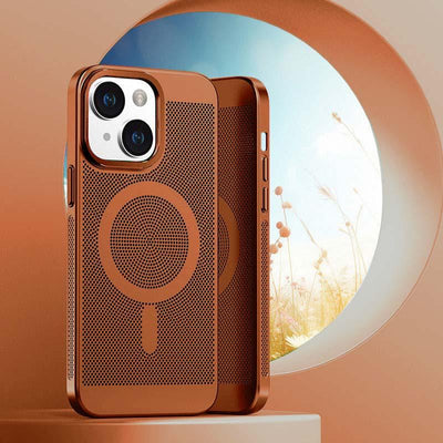 Breathable and Heat Dissipation Magnetic iPhone Case - CASESFULLY