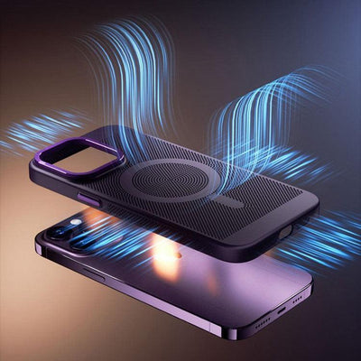 Breathable and Heat Dissipation Magnetic iPhone Case - CASESFULLY