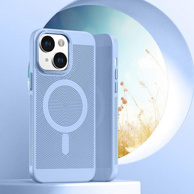 Breathable and Heat Dissipation Magnetic iPhone Case - CASESFULLY