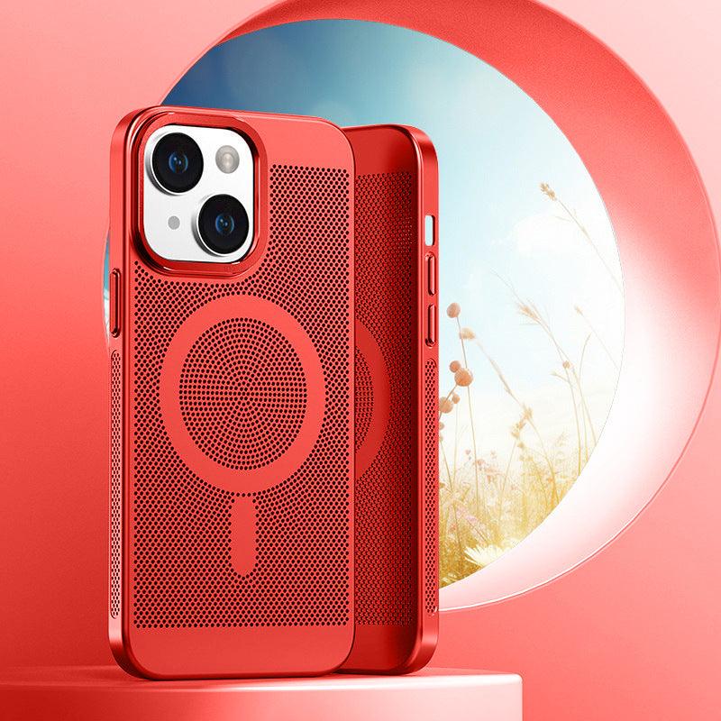 Breathable and Heat Dissipation Magnetic iPhone Case - CASESFULLY