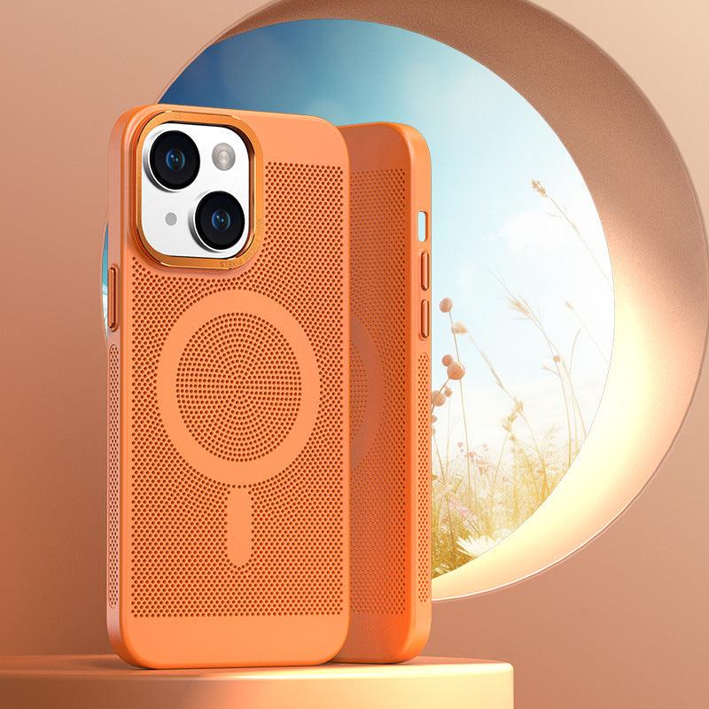 Breathable and Heat Dissipation Magnetic iPhone Case - CASESFULLY