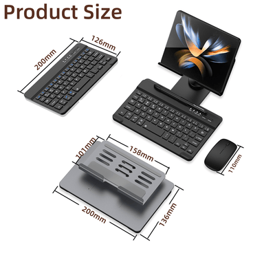 Desk Stand & Bluetooth Keyboard for Samsung Galaxy Z Fold 5 - CASESFULLY