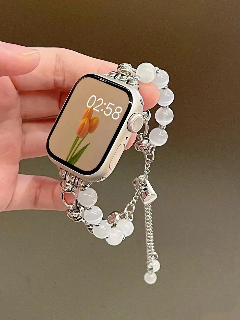 Luxury Agate Strap for Apple Watch Women Band - iphone14cases