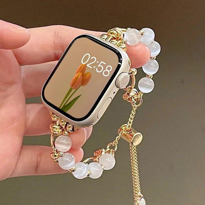Luxury Agate Strap for Apple Watch Women Band - iphone14cases