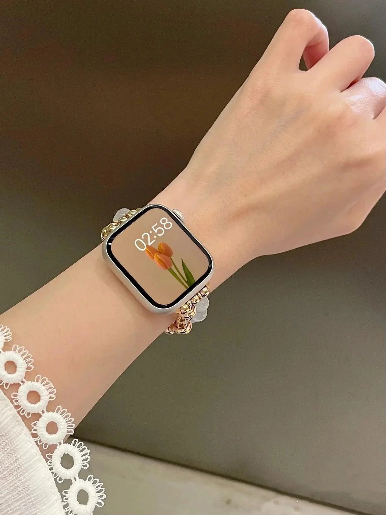 Luxury Agate Strap for Apple Watch Women Band - iphone14cases