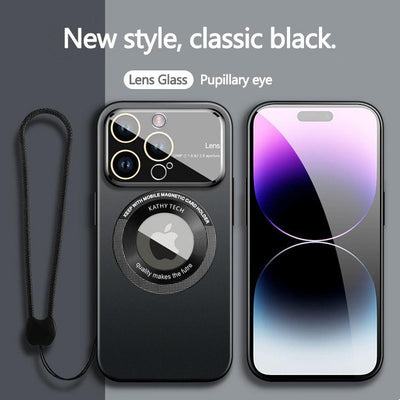 Premium Magnetic Lens Shield MagSafe iPhone Case with Elegant Design - CASESFULLY