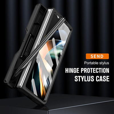 Ultimate Shockproof Case with S Pen Holder for Samsung Galaxy Z Fold 5 – Premium Protection and Functionality - CASESFULLY